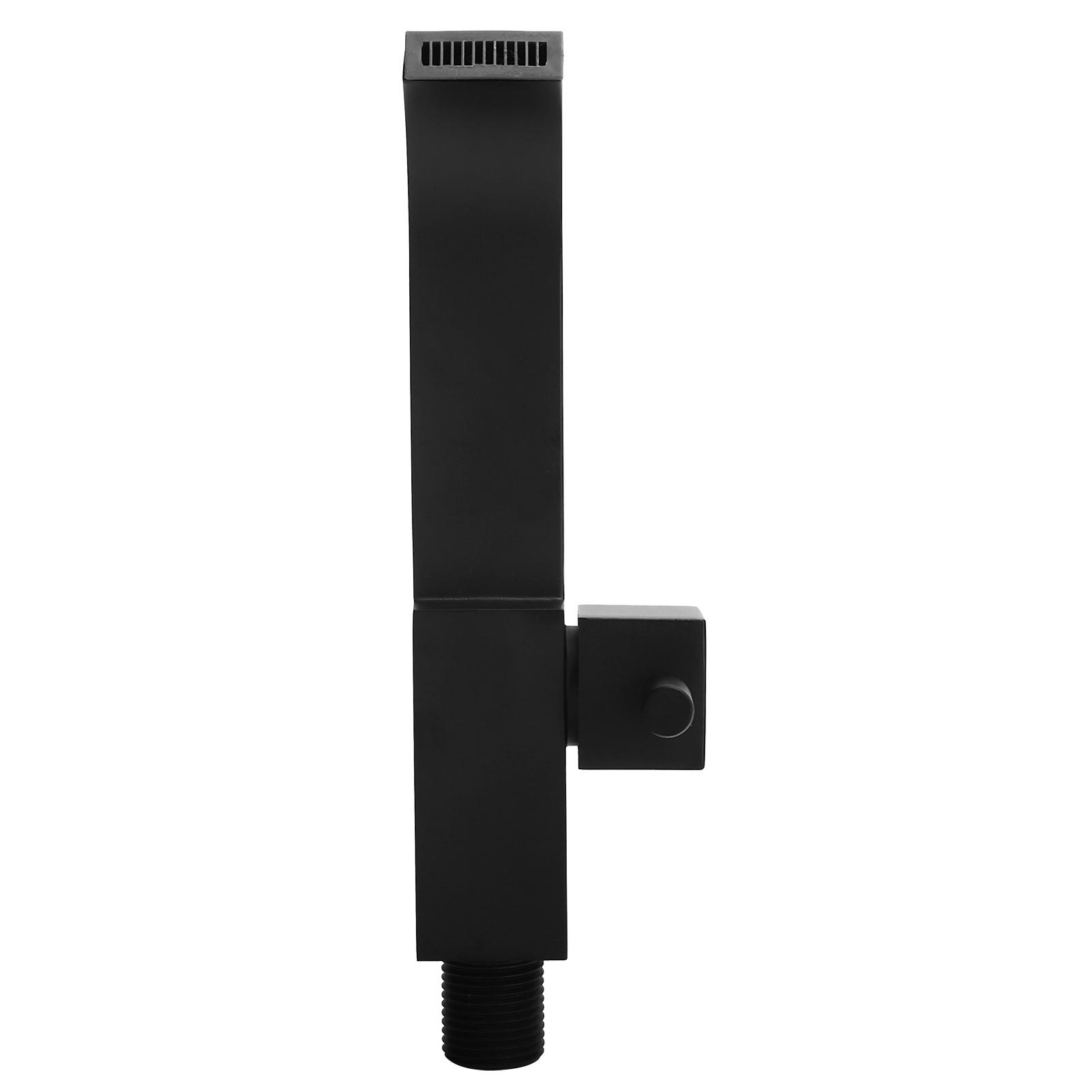 G1/2 Einzel-kaltwasserarmatur Zur Wandmontage Für Badezimmer, Waschbecken, Mopp, Pool, Schwarz
