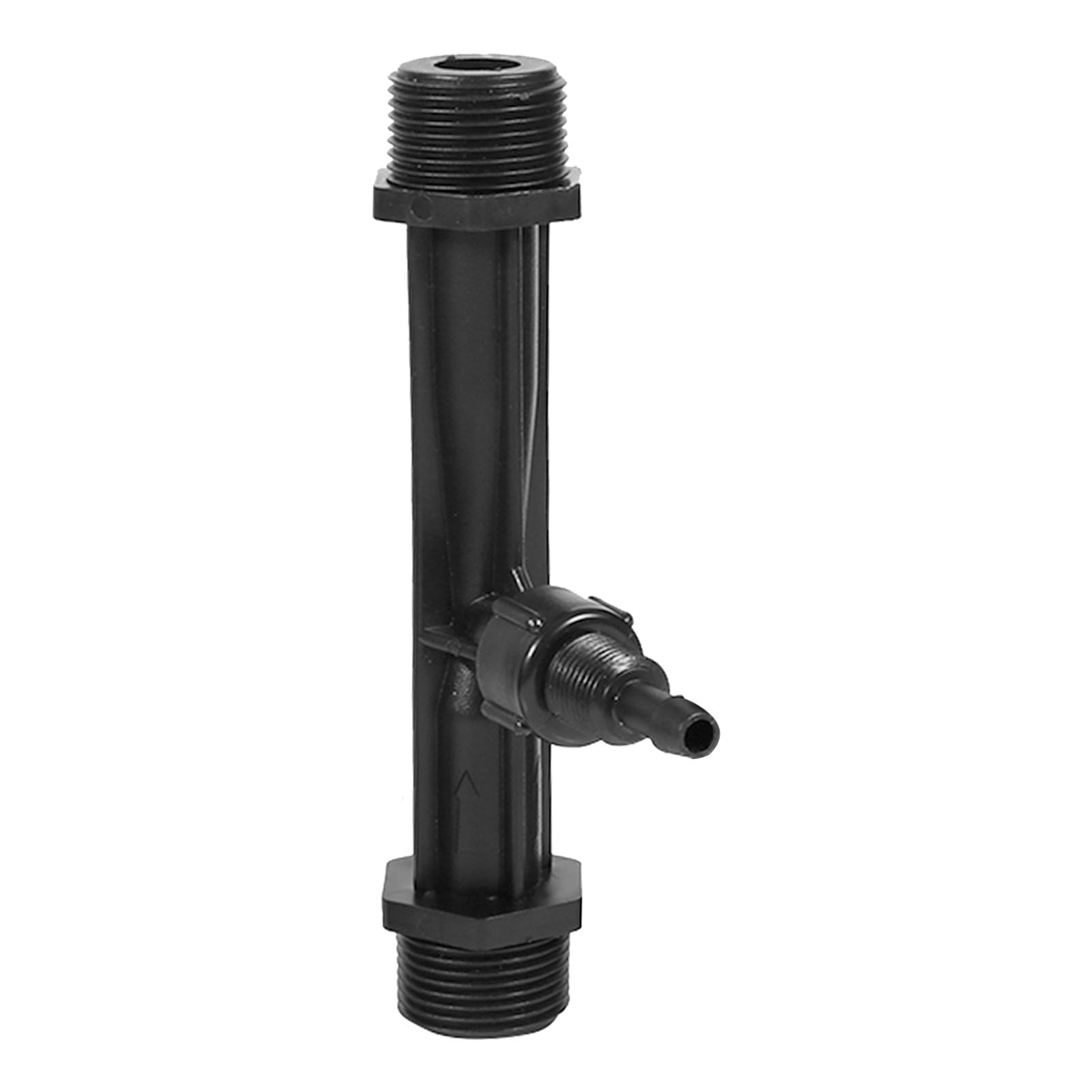 Bewässerungsschlauch Düngermischer Injektor Gartenwassergerät Kunststoff Schwarz G3/4 Zoll