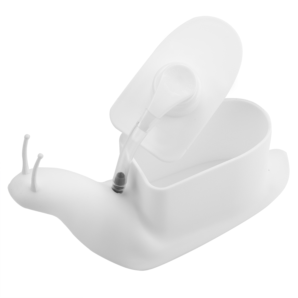 Seifen- Und Handlotionspender In Schneckenform Mit Druckmechanismus, Badezimmeraccessoires (schwarz)