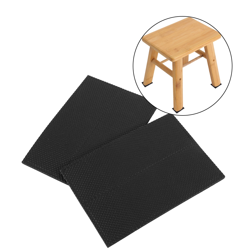 Stück Schwarze, Rutschfeste, Selbstklebende Bodenschoner Für Möbel, Sofa, Schreibtisch Und Stuhl – Gummifüße