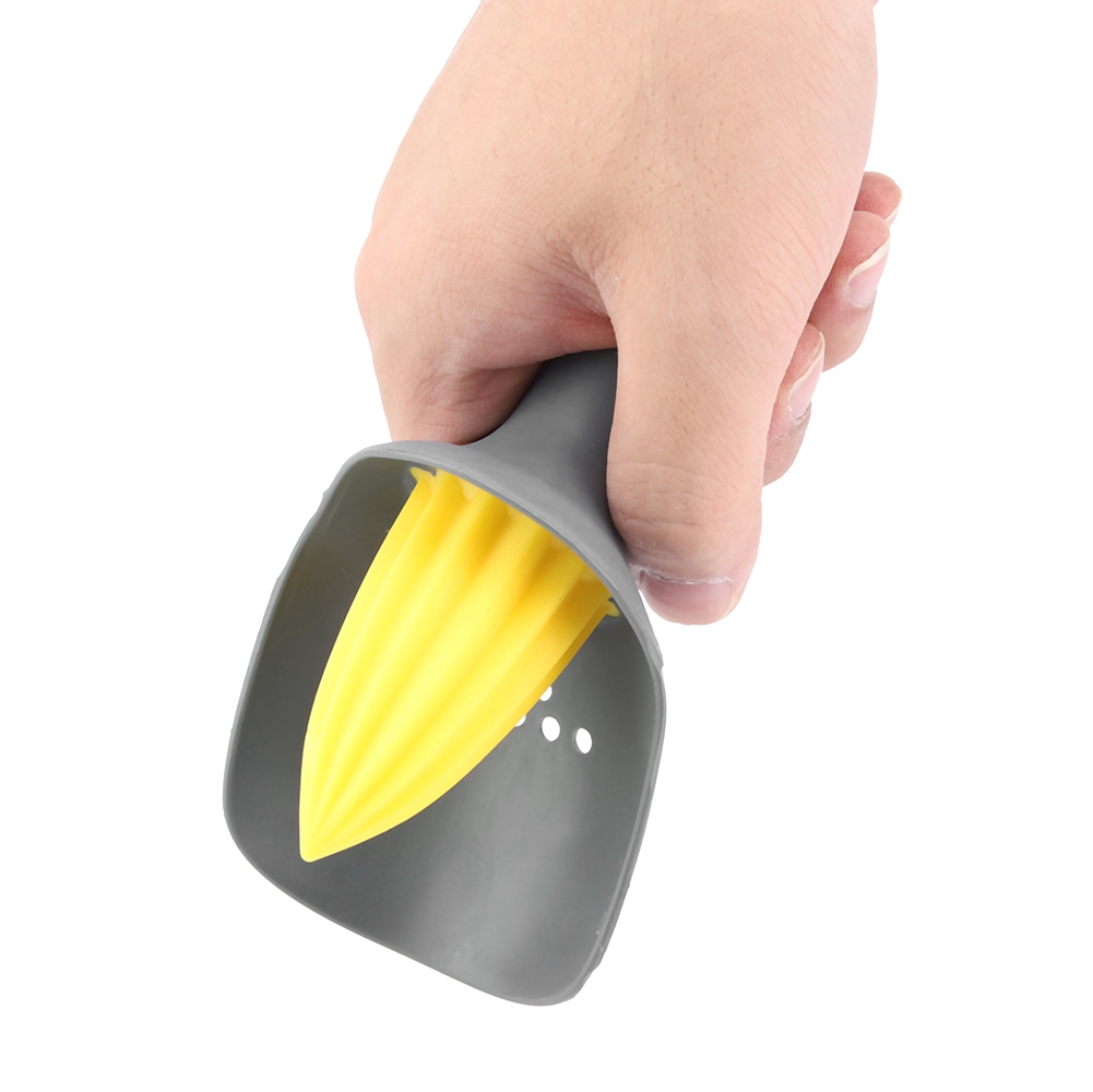 Ergonomische Manuelle Mini-zitronenpresse Für Limetten Und Orangen (schwarz)