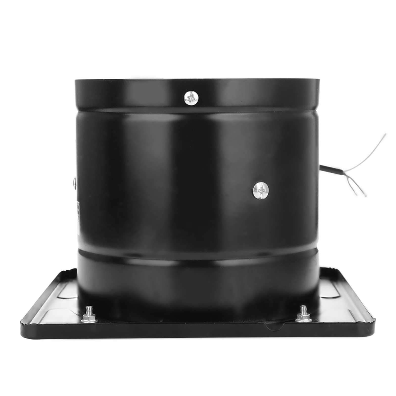 190 Mm 40 W 220 V Wandventilator, Geräuscharm, Für Bad, Küche, Garage (schwarz)