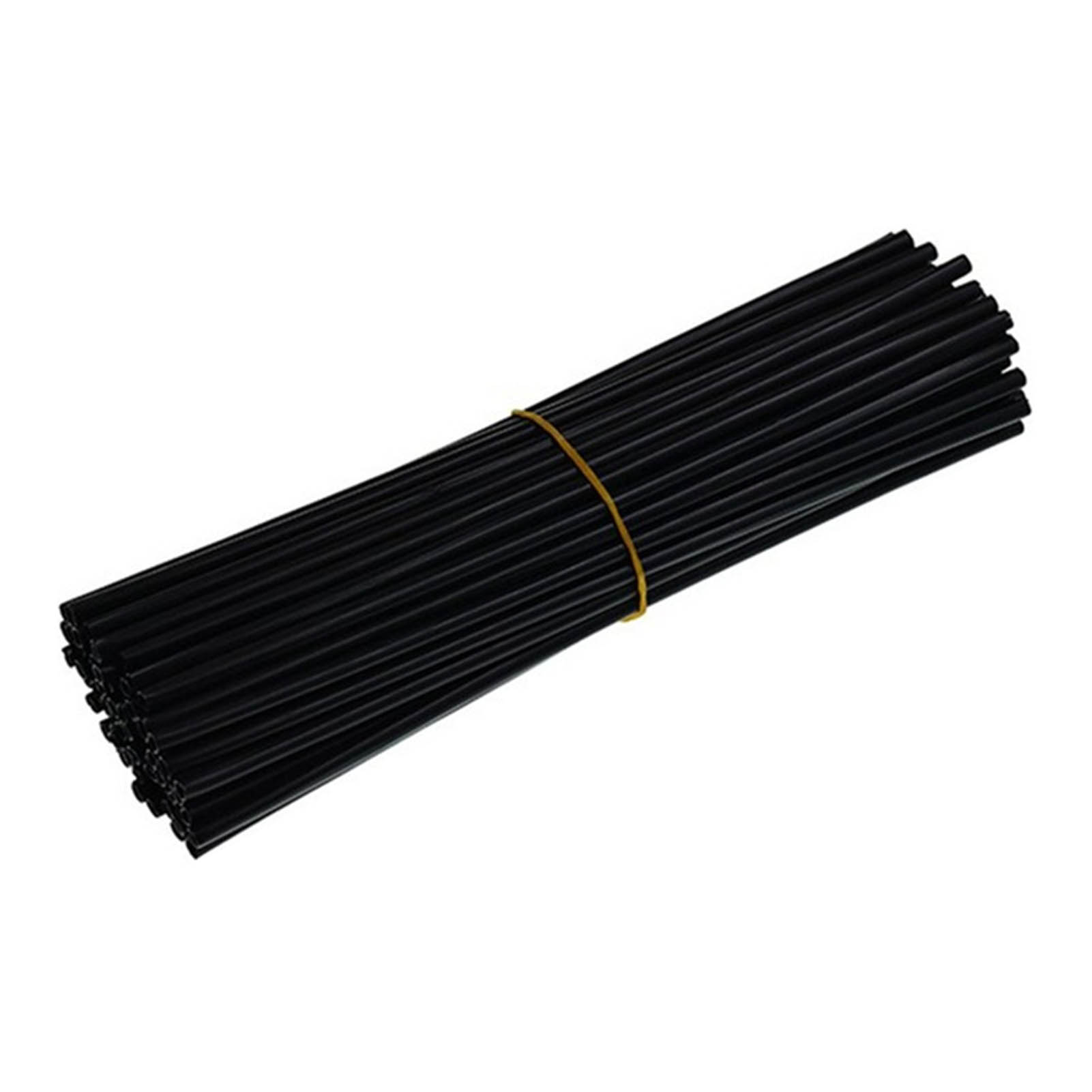 72 Protections Décoratives Universelles Pour Rayons De Vélo (vtt/moto Tout-terrain), Noires
