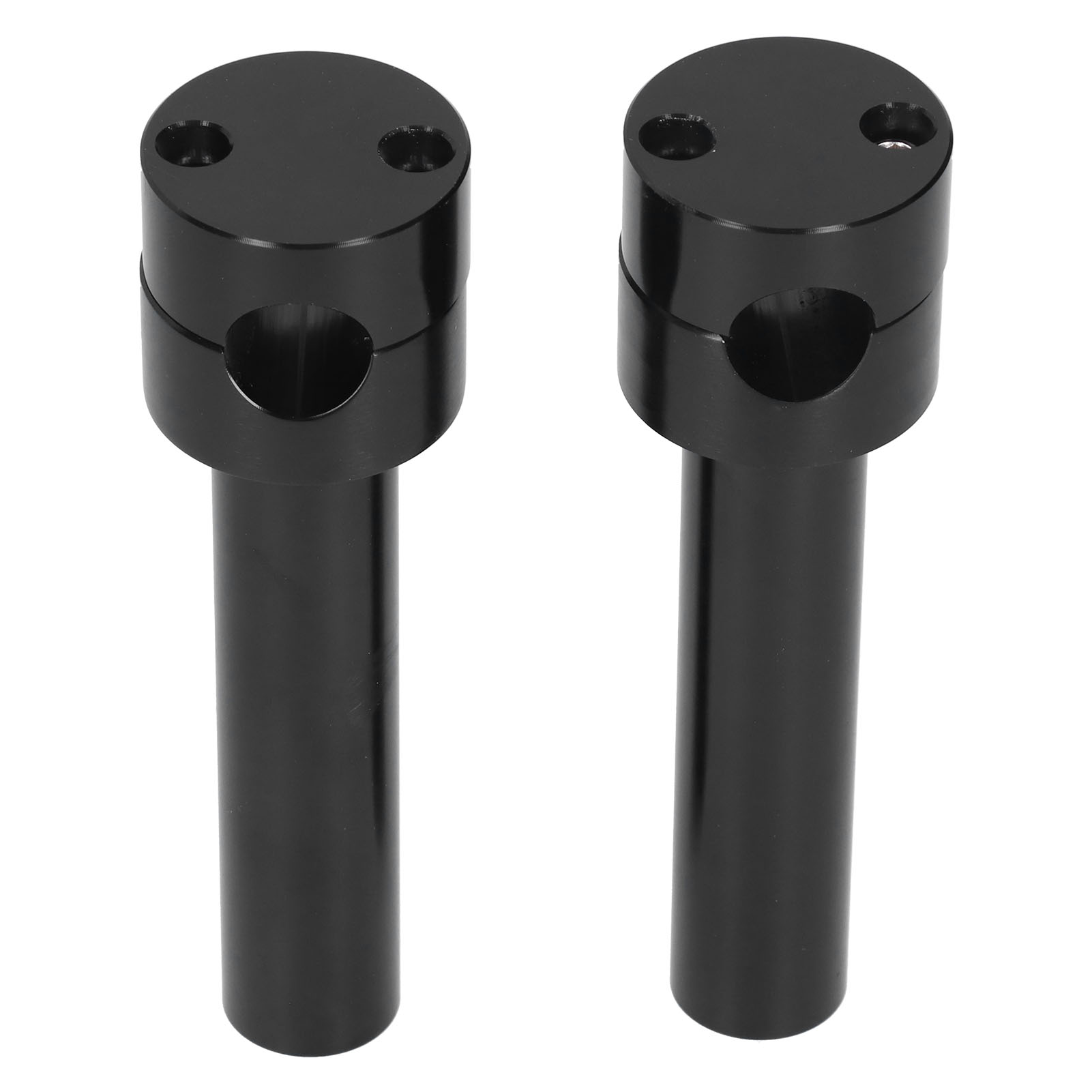 Universelle 22-mm-lenkerklemmung, Motorrad-lenkererhöhungsadapter, Schwarz