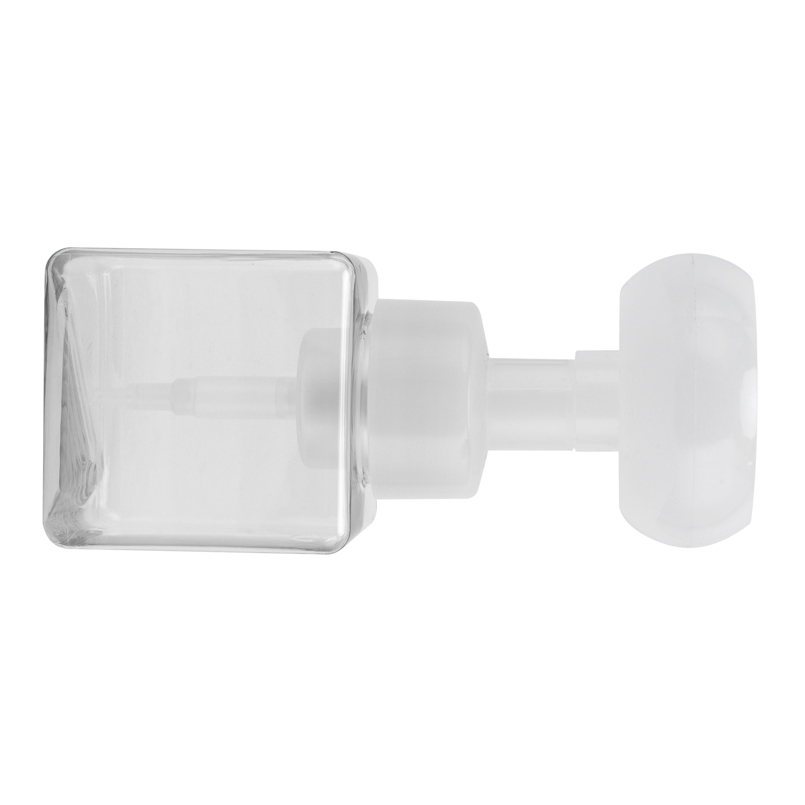 250 Ml Schaumpumpflasche, Tragbarer, Nachfüllbarer, Wiederverwendbarer, Blumenförmiger Flüssigseifenspender (transparent)