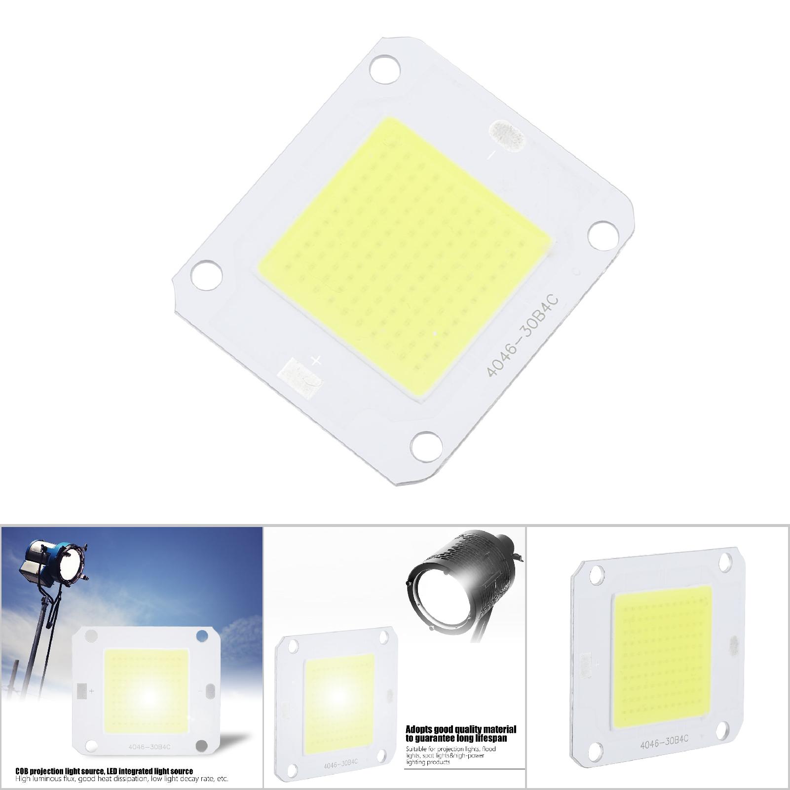 50-w-projektionslichtquelle, Langlebige, Helle Cob-integrierte Led-leuchte (weiß 6000-6500k)