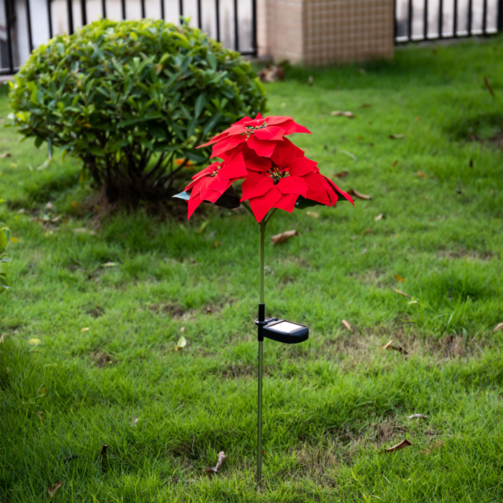 Solar-gartenleuchten Mit 5 Leds, Weiß, Für Weihnachten Und Andere Festliche Anlässe