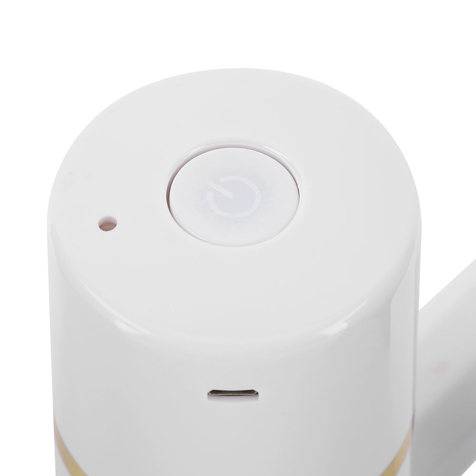 1x Kabelloser, Wiederaufladbarer Trinkwasserflaschen-elektropumpen-tragbarer-usb-spender (weiß)