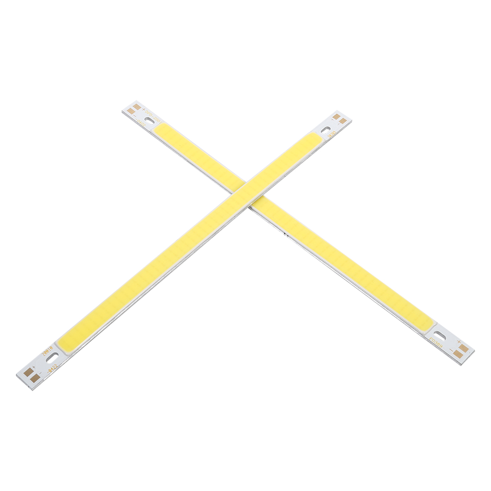 Stück 10w Cob Led-streifenlampen 12-14v 1000lm Für Diy-projekte 200x10mm Weiß
