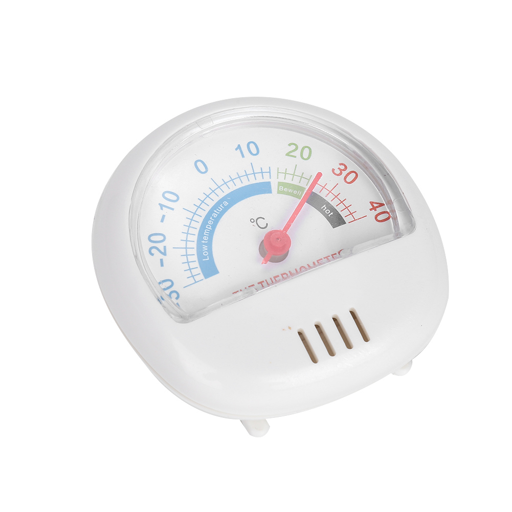 Kühlschrank-gefrierschrank-thermometer, Großes Zifferblatt (mechanisch, Weiß)