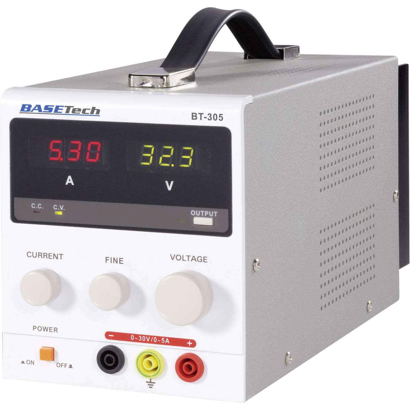 [gebraucht] B-ware Basetech Bt 305 Labornetzgerät Netzteil Netzgerät Einstellbar 0-30v 0-5a 150w