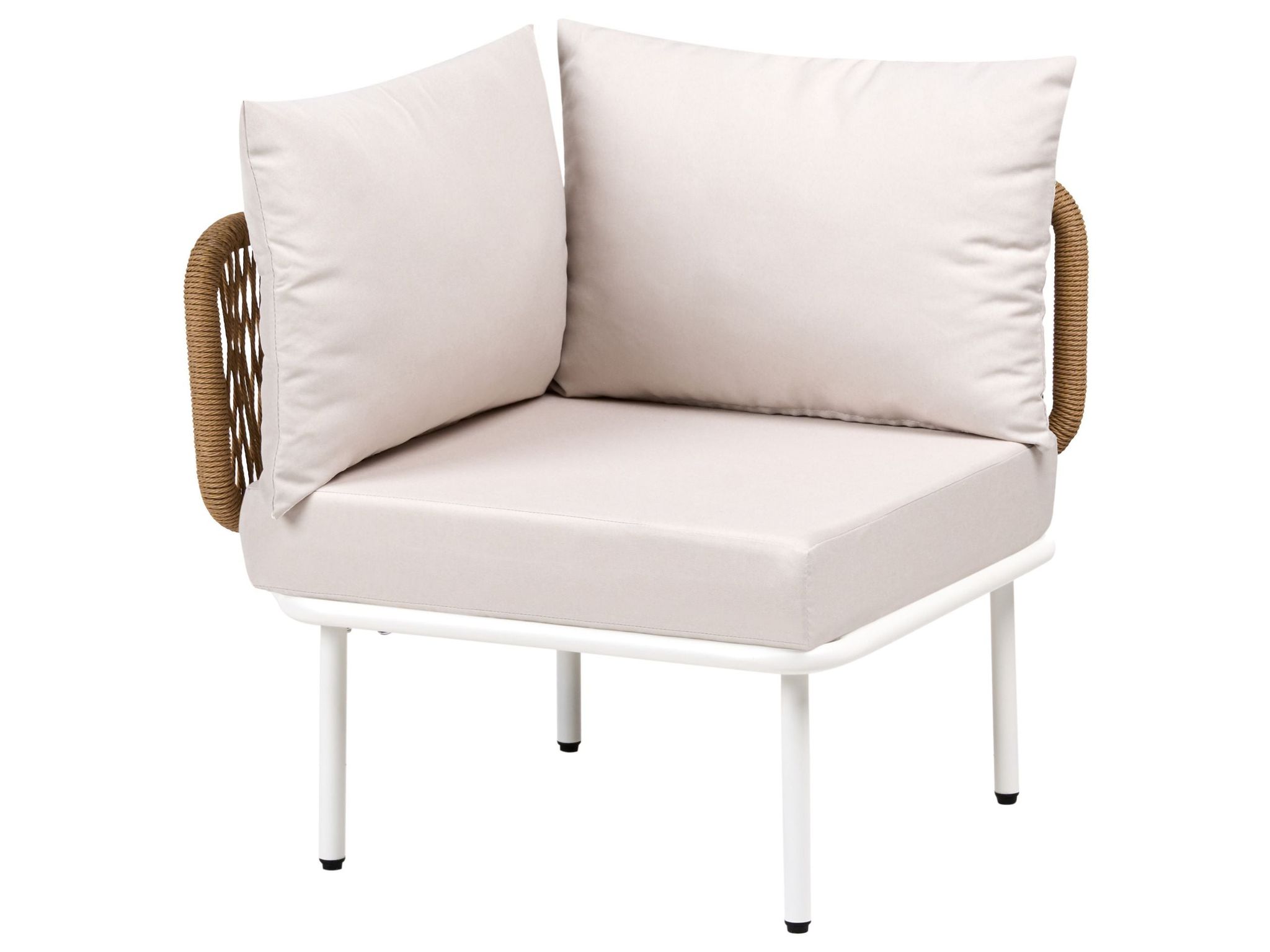 Garten-eckmodul Baucina Hellbeige