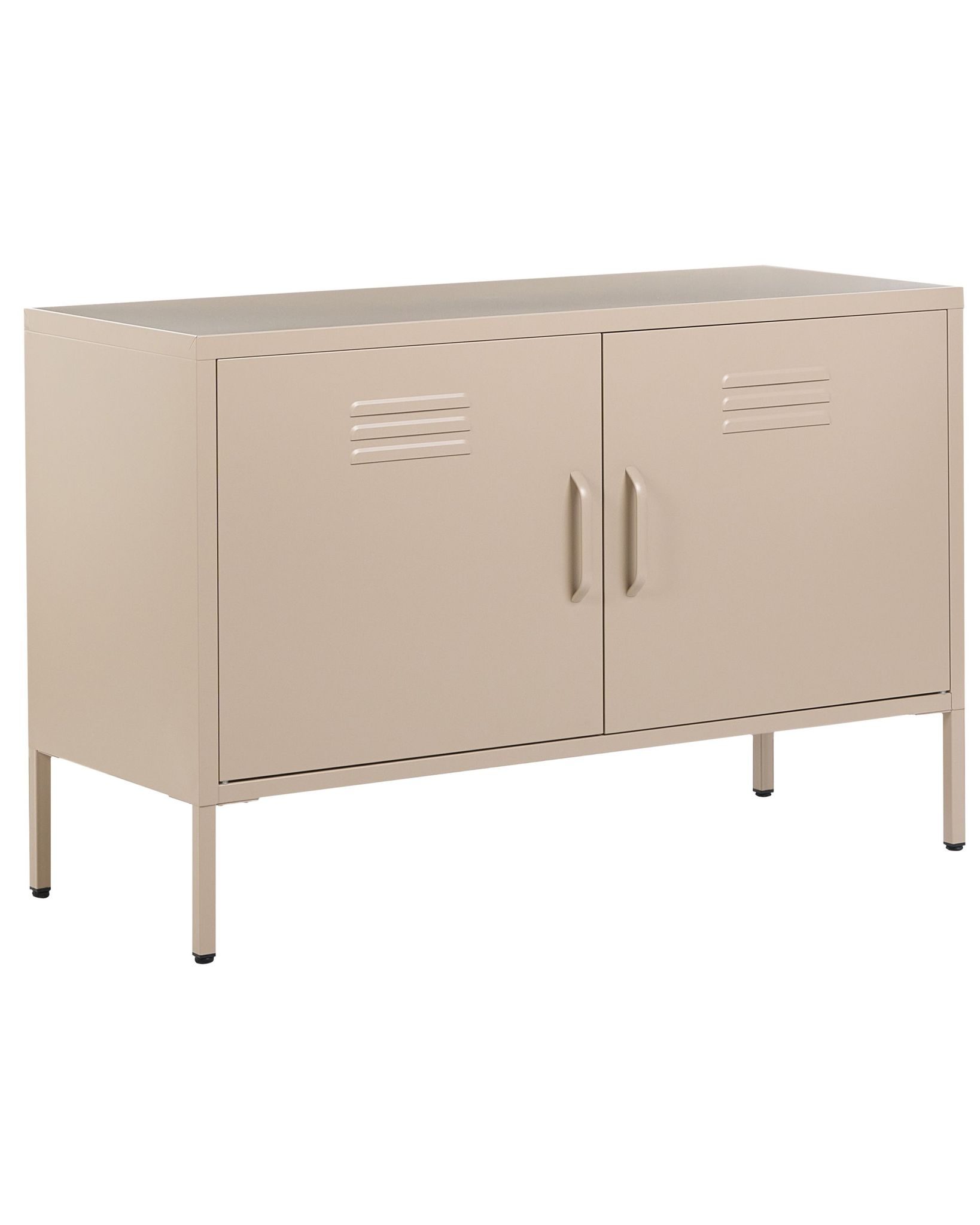 Büroschrank Uria Metall Beige