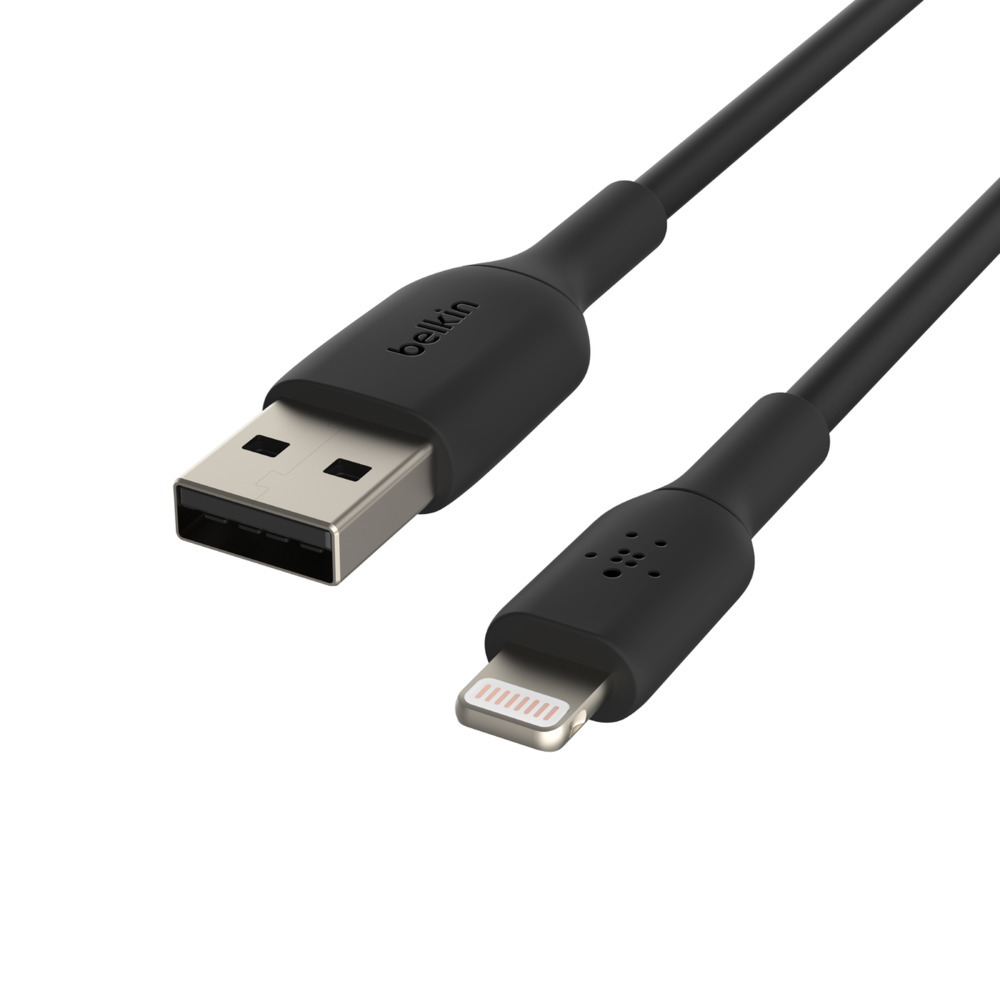 Belkin Lightning Lade/sync Kabel 15cm, Pvc, Schwarz, Mfi Zert.