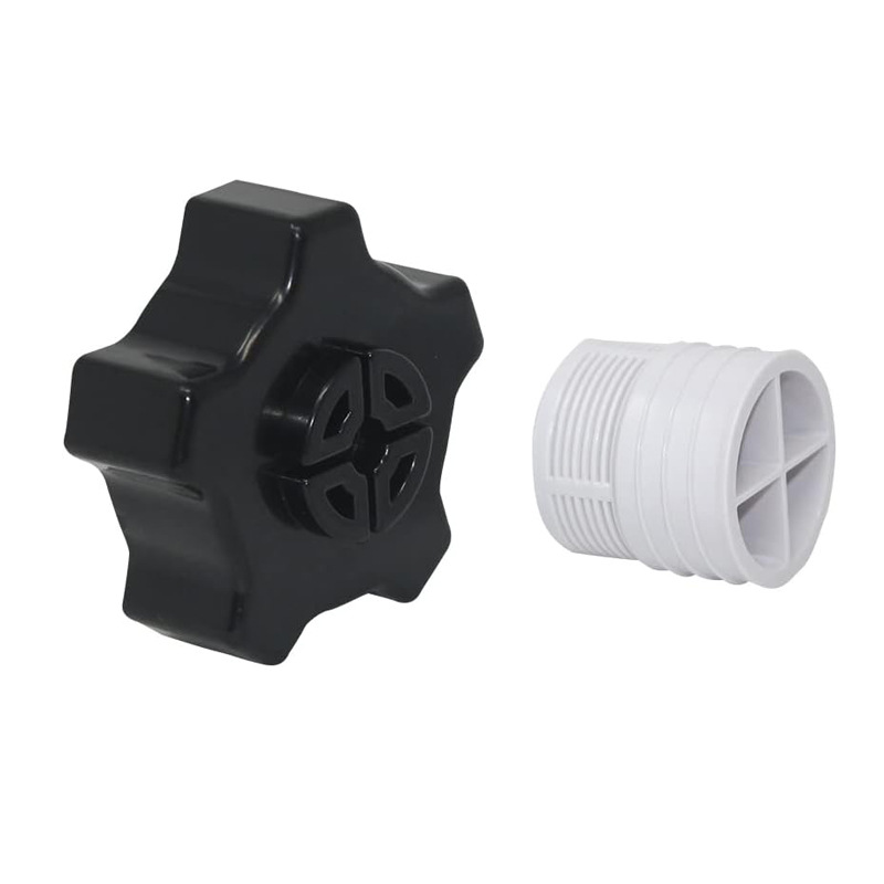 Hayward Sx180la Ablaufdeckeldichtung Und Siebersatz Für Pro Series Sandfilter -- Sx180la Ablaufdeckel (schwarzes Fünf-zacken-stern-design)