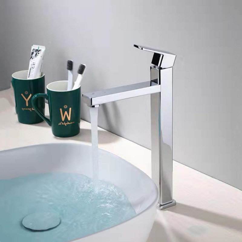 Hochwertige Einzelarmatur Für Kaltwasser, Geeignet Für Waschbecken, Aufsatzwaschbecken Und Balkone – Spritzwassergeschützt – Galvanisierte Ausführung