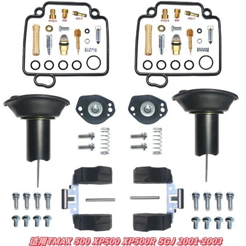 Vergaser-reparatursatz Passend Für Tmax 500, Xp500, Xp500r, 5gj 2001-2003