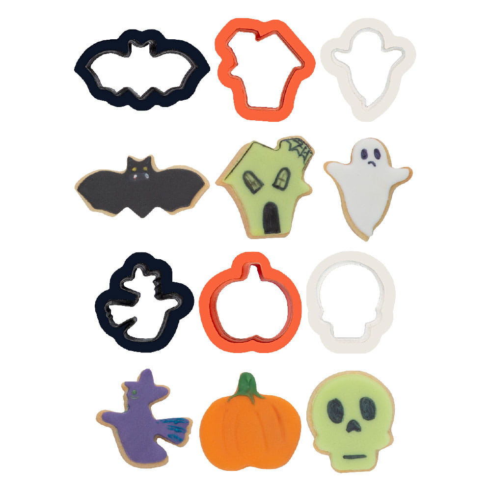 Halloween Mini-ausstechformen, 6 Stück