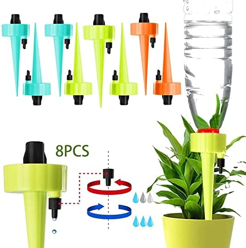 8pcs Automatische Bewässerung, Einstellbar Pflanzen Wasserspender