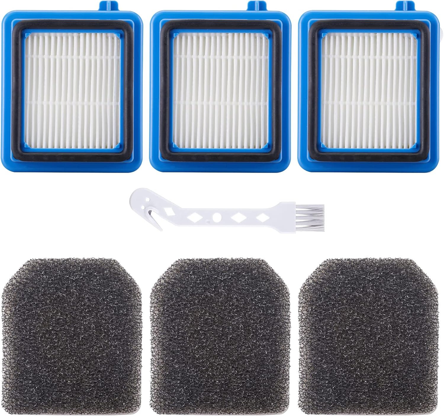 7er Set Filter Zubehör Für Aeg Qx8 Qx7 Qx6 Mit Reinigungsbürste