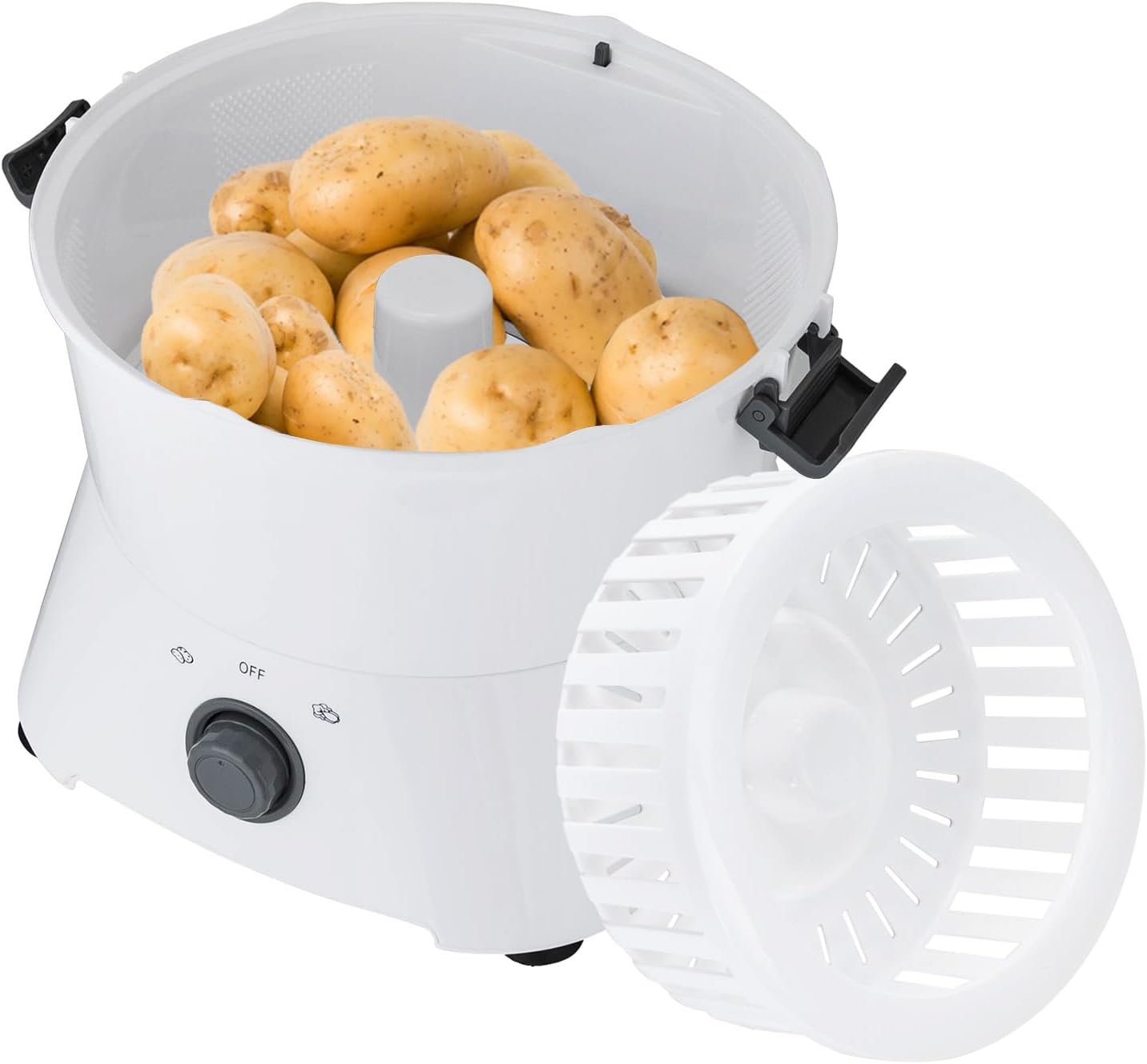 Elektrischer Kartoffelschaeler Gemueseschaeler Automatisch 800g