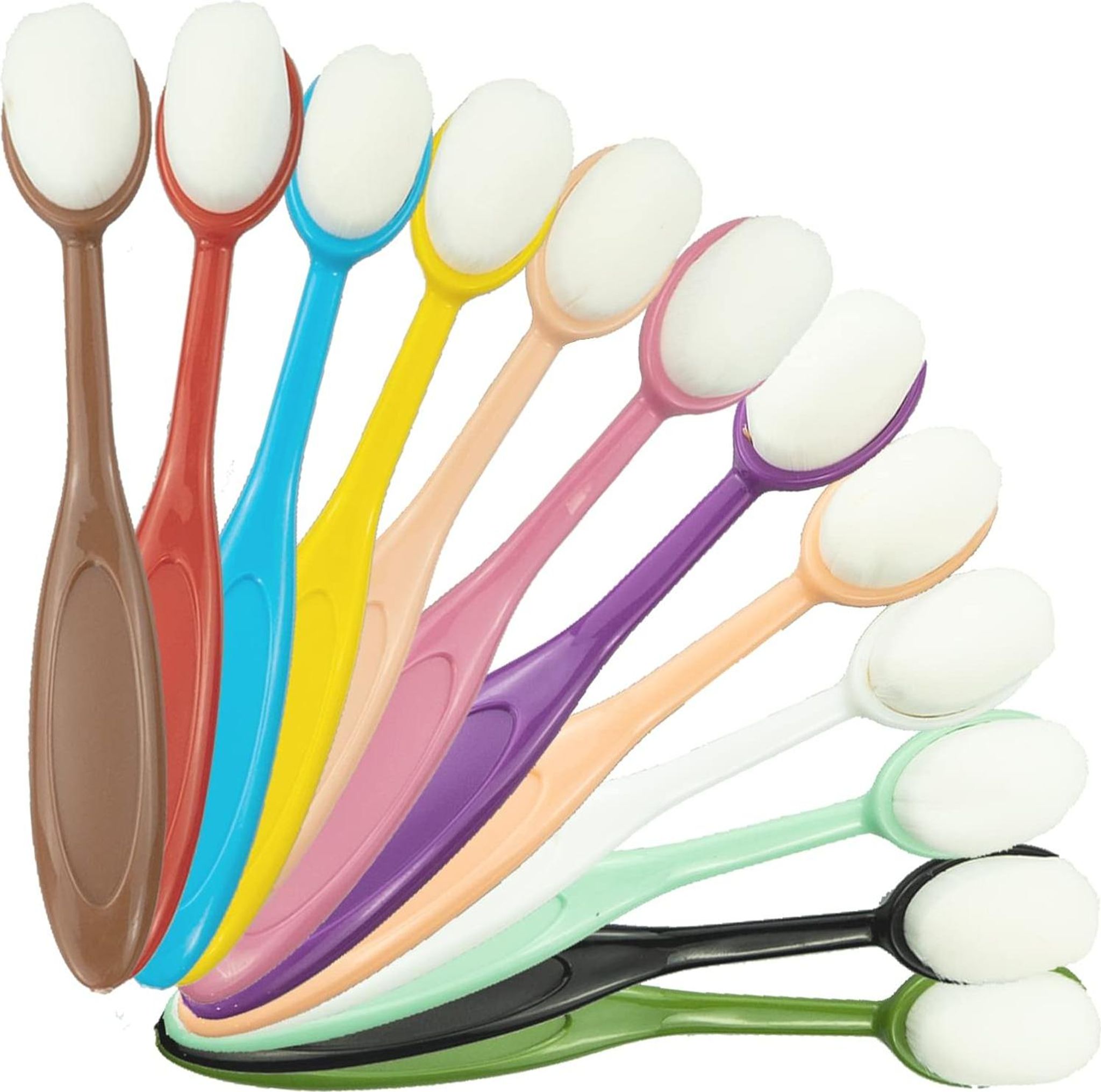 Bunte Pinsel Zum Verblenden Von Tinte Und Hintergrundpinsel Set