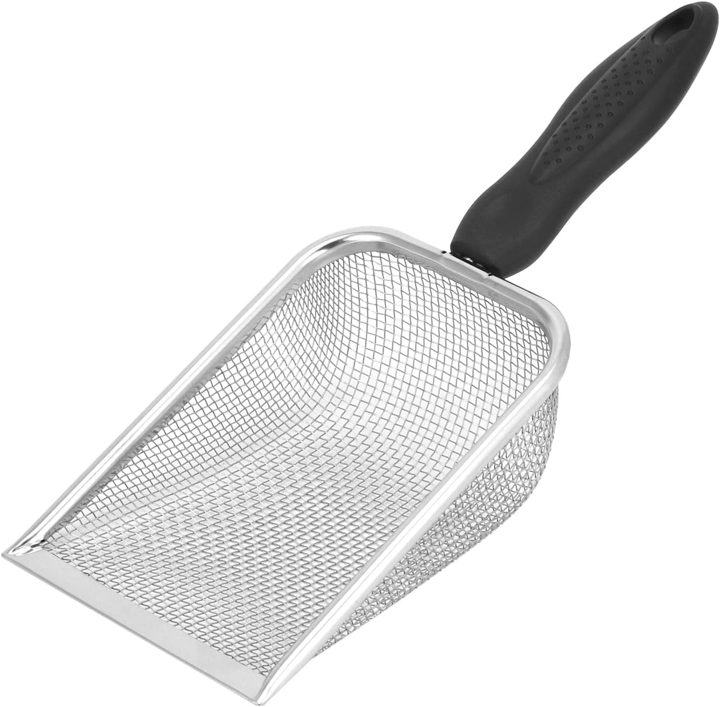 2 Stücke Schaumlöffel Edelstahl Küchensieb Fein Filter Set