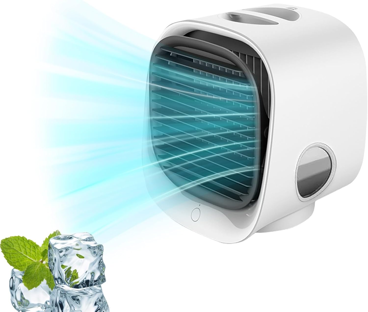 Mobiler Luftkühler Mini Klimaanlage Akku Ventilator Mit Sprühnebel