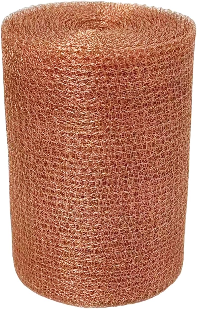 Kupfernetz 12.7cm X 10m Schneckenzaun Kupfergeflecht