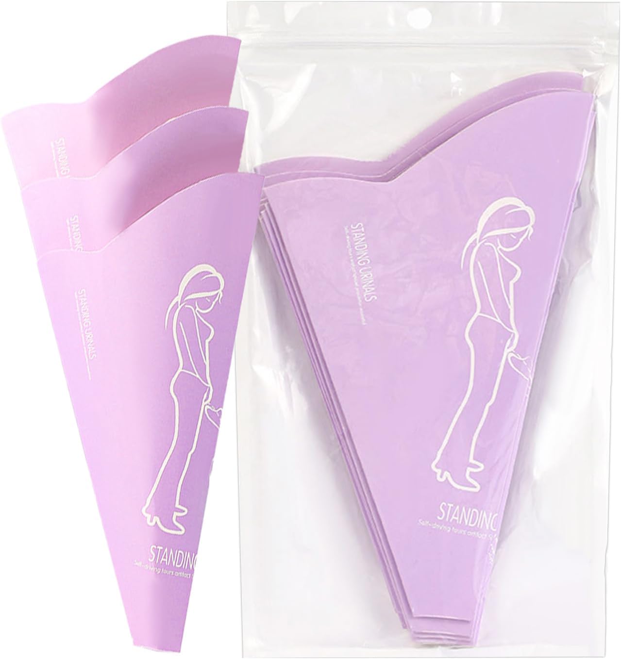 Damen Urintrichter Papier Einweg Notfall Urinal Frauen Set Outdoor