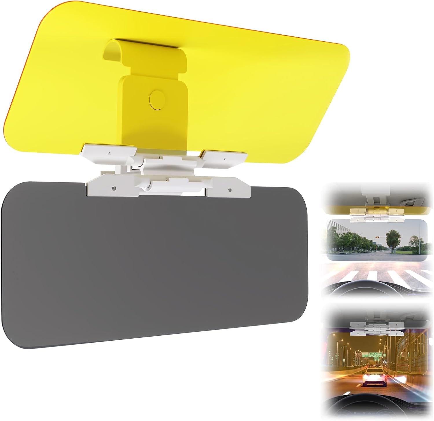 2 In 1 Sonnenblende Auto Mit Blendabweiser Visierverlaengerung
