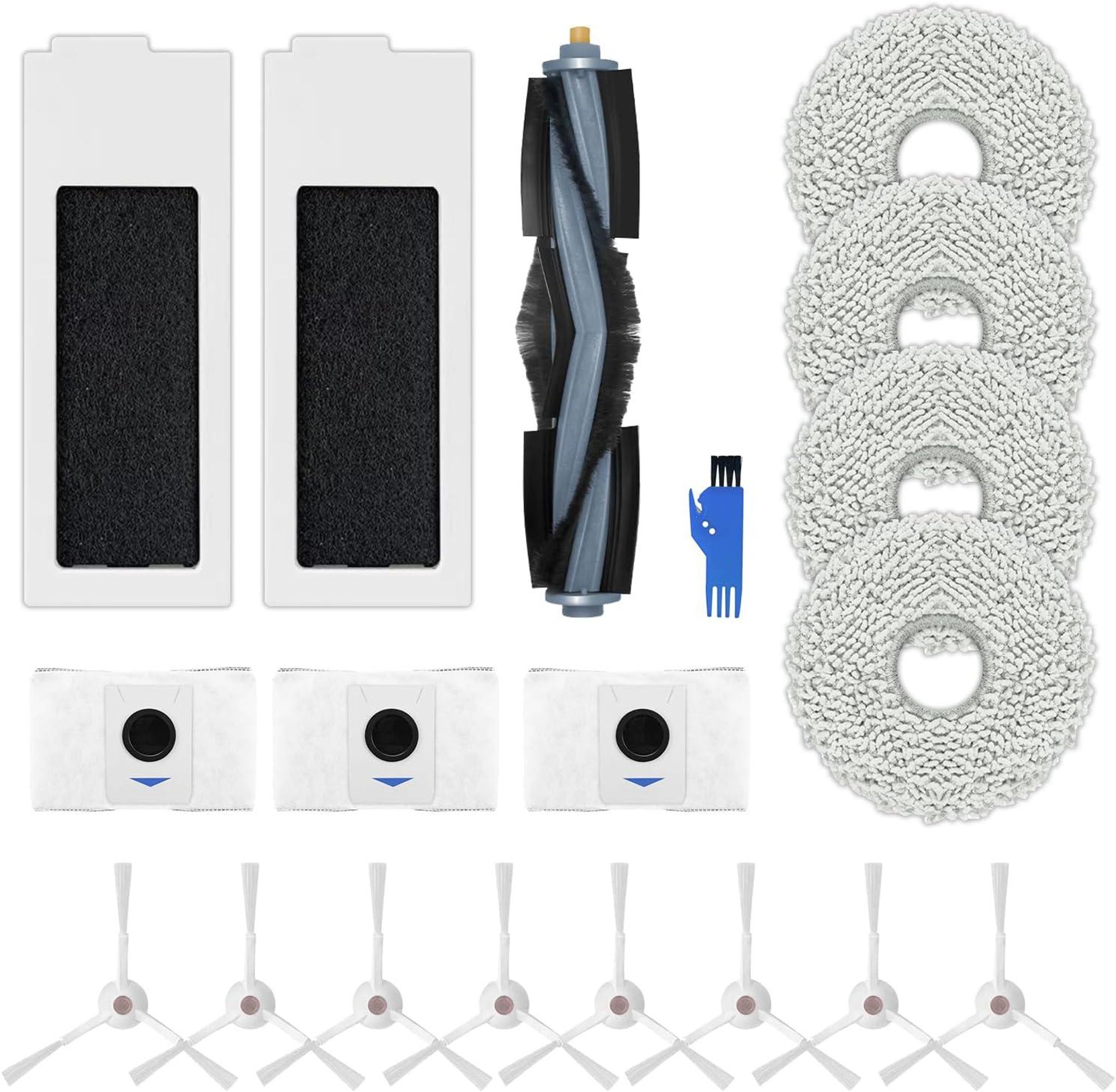 Ersatz Zubehoerset Fuer Ecovacs Deebot T20 Omni / T20e Omni 19-teilig