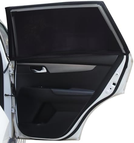 Trusiel Sonnenschutz Auto Kinder Baby, Netz Universal Rollos Blende