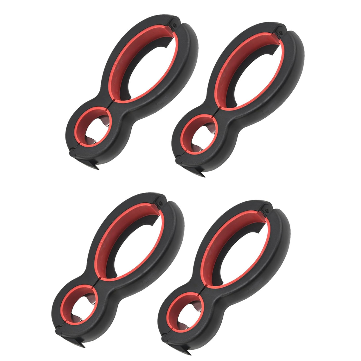 4 Stück Flaschenöffner 6 In 1 Glasöffner Für Senioren Küche