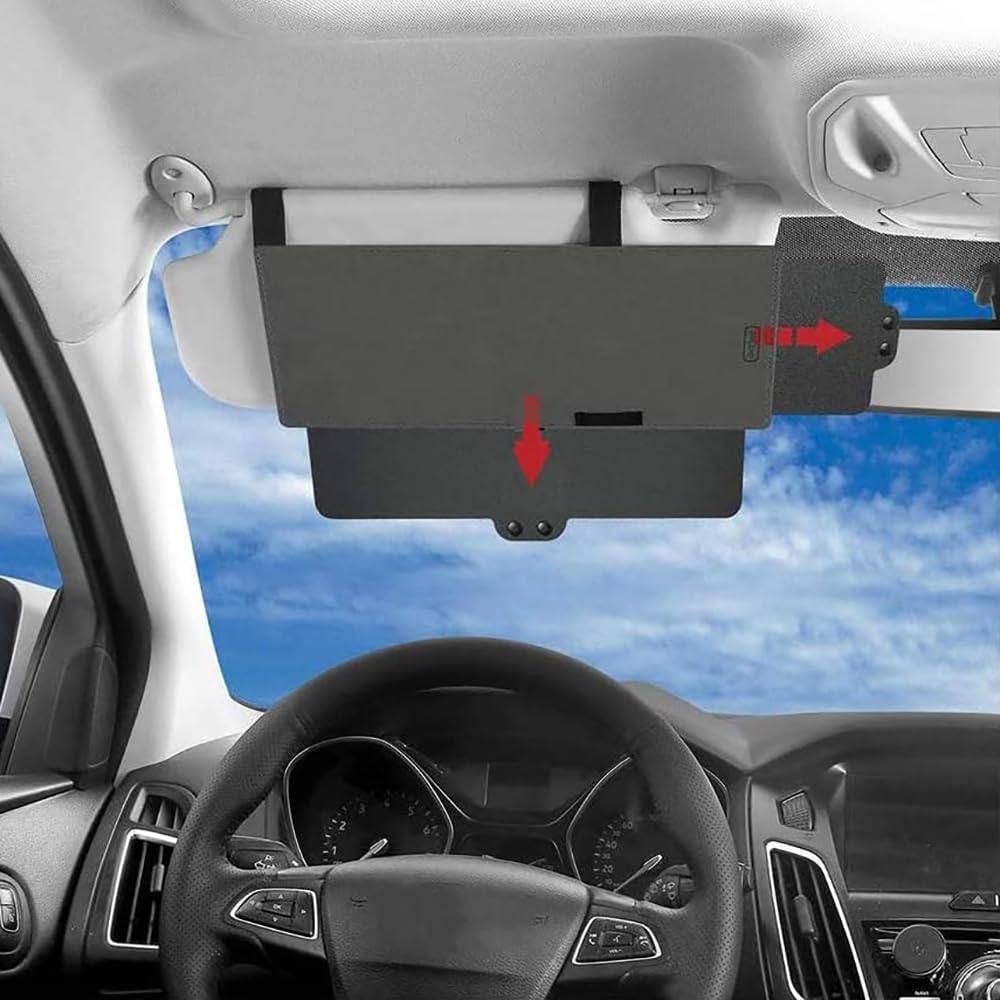 Sonnenblende Verlaengerung Auto Visier Anti Uv Opaque