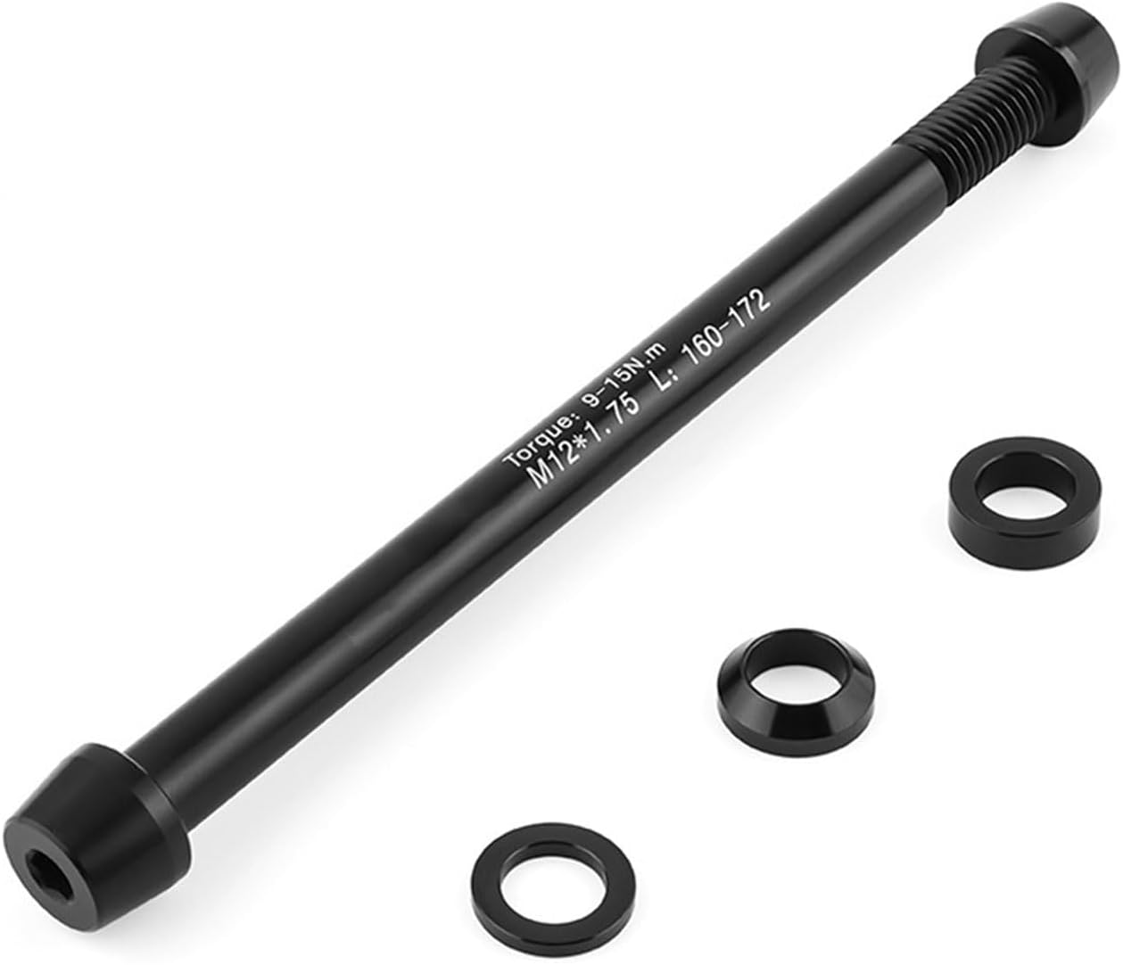 Steckachsenadapter, Fahrradrollenantrieb, Steckachsenadapter Für Fahrräder, M12 X 1,75, 160–172 Mm, Steckachsen Für Indoor-bikes, Rennräder, Mountainbikes