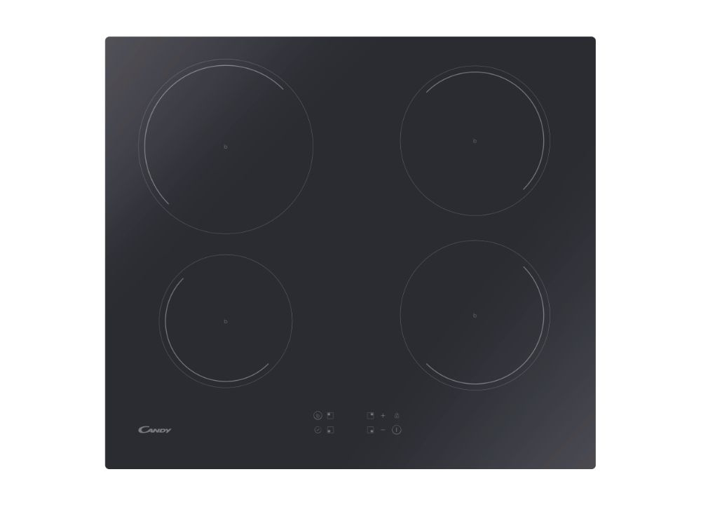 Candy Idea Ci642c/e1 Schwarz Integriert 59 Cm Zonen-induktionskochfeld 4 Zone(n)