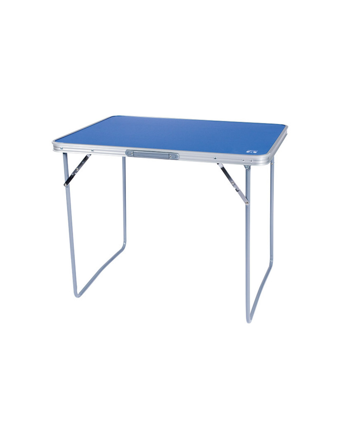 Blaue Camping-tisch 80 X 60 X H67 Cm