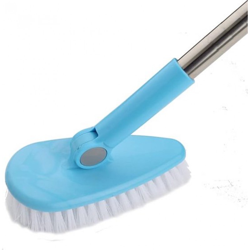 Multifunktionale Bodenbürste – Bodenbürste – 90 Cm – Bodenreinigung – Harte Bürste – Blau – Bürste Für Badezimmer-/badewannenfliesen – Langer Griff