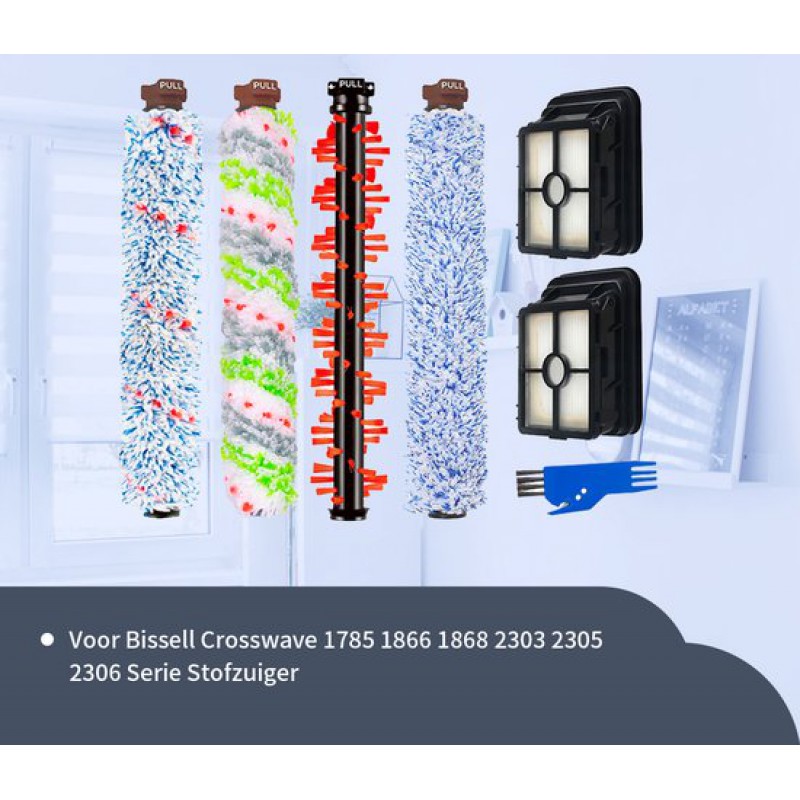 ® Teile Kompatibel Mit Dem Bissell Crosswave – Nicht Kompatibel Mit Dem Cordless Max Und X7 – 7-teiliges Set