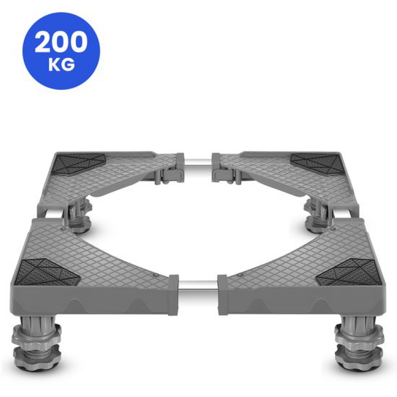 Waschmaschinenständer – 4 Füße – Höhenverstellbar Von 40 Bis 67 Cm – Maximale Belastung: 200 Kg