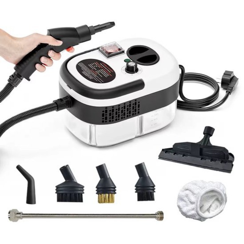 105 °c Dampfreiniger – Dampfreiniger Für Küche, Bad, Grill, Fenster U. V. M. – Tragbarer Dampfreiniger – 2500 W – Tragbarer Dampfreiniger