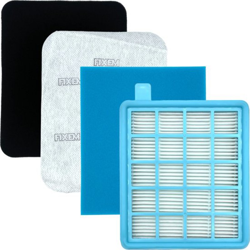 4-in-1-filterset Kompatibel Mit Philips Fc8058/01 – Für Die Serien Powerpro Active Und Powerpro Compact – Hepa-filter – Staubsaugerfilter – Staubsaugerfilter 432200493803