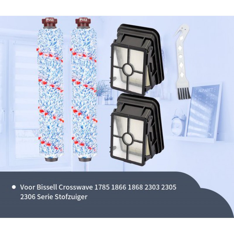 ® Teile Kompatibel Mit Bissell Crosswave Und Cordless Modellen – Nicht Kompatibel Mit Cordless Max Und X7 Modellen – 5-teiliges Set