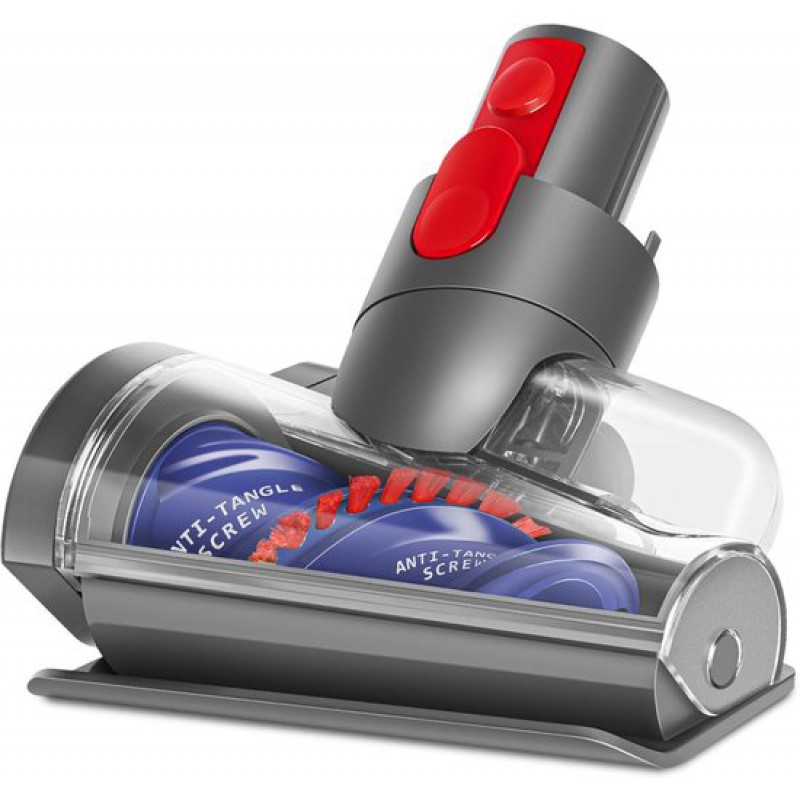 Verwicklungsfreie, Schraubenförmige Bürste – Für Dyson V7/v8/v10/v11 Akku-staubsauger – Mini-turbo – Entfernt Tierhaare, Menschliche Haare Und Hausstaubmilben – Universeller Staubsaugeraufsatz