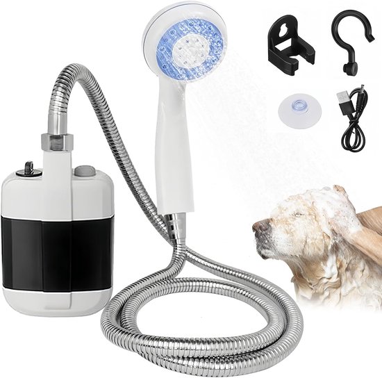 Campingdusche Außendusche Gartendusche Campingdusche Mit Pumpe Tragbare Dusche Mit Akku, Duschkopf Und Schlauch Mobile Dusche Für Camping, Reisen