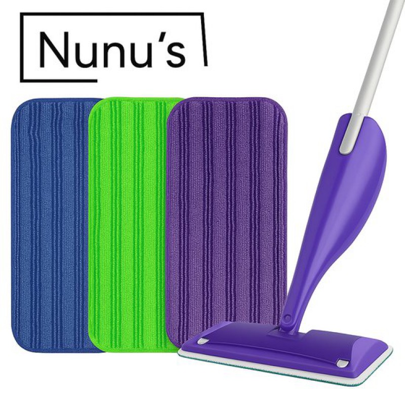 Nunu Wiederverwendbare Feuchttücher 6er-pack Mikrofaser Kompatibel Mit Swiffer Wetjet