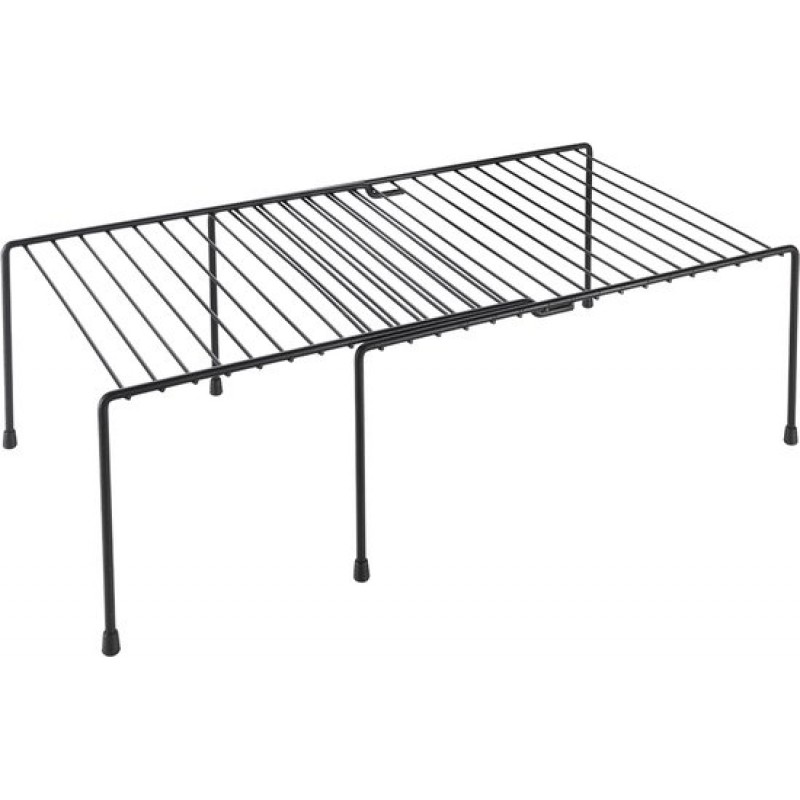 Platzsparender Küchenorganizer – Ausziehbar – Von 33 Bis 57 Cm – Schwarz