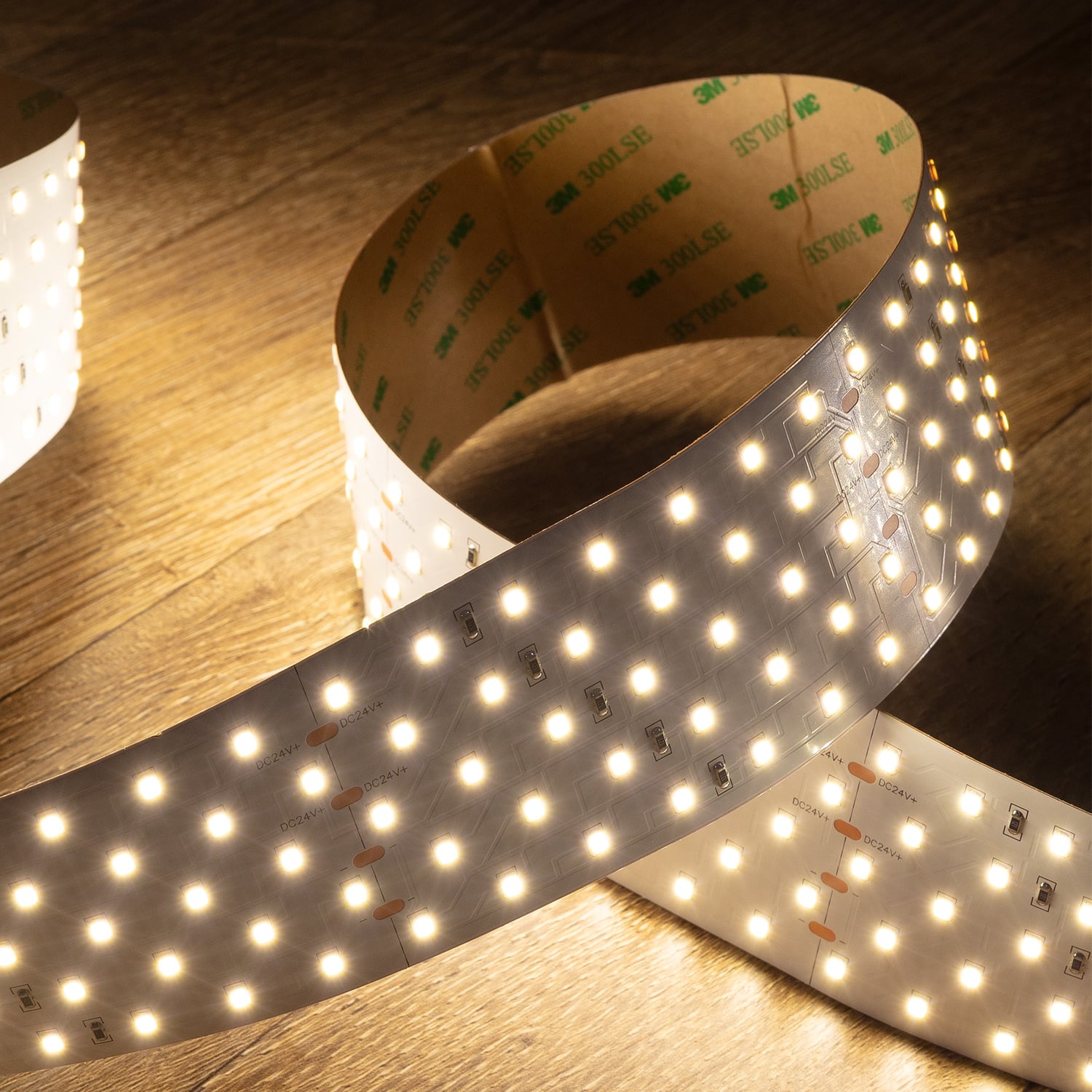 Led Streifen 24v Smd 350 Led/m 5m 36w/m 4500lm/m Extra Breit 57mm Schnitt 10cm Ip20 4000k Neutralweiß