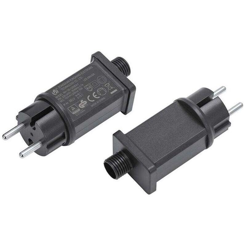 12v 15w Beleuchtungsnetzteil – Ip44 Wasserdichter Transformator – Niederspannungsadapter Für Lichterketten – Für Den Innen- Und Außenbereich Geeignet